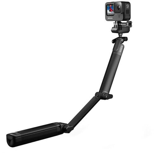 GoPro 3-Way Grip 2 with camera attached