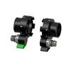 DIVESOFT - Manual Addition Valves, DIL + OXY 34.4 MM (1 3/8