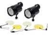 Backscatter - Dual Hybrid Flash Underwater Strobe Bundle with Flat Diffusers