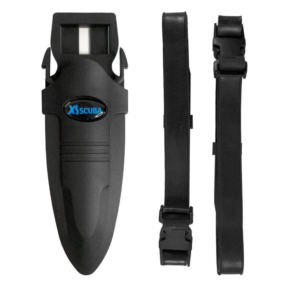 XS Scuba FogCutter X-4 dive knife with sheath and straps