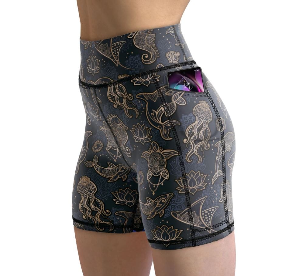 Spacefish Army - Ocean Mandala Shorts
