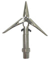 Trident - 6mm Double Wing Rocktip Spearfishing Tip with Keeper