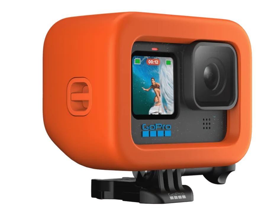 GoPro floaty case with camera