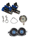 Halcyon - H-75P Doubles Regulator Package