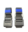 Helium Dive - Tank Cam Straps with Plastic Buckle & V2 Loops (PAIR)
