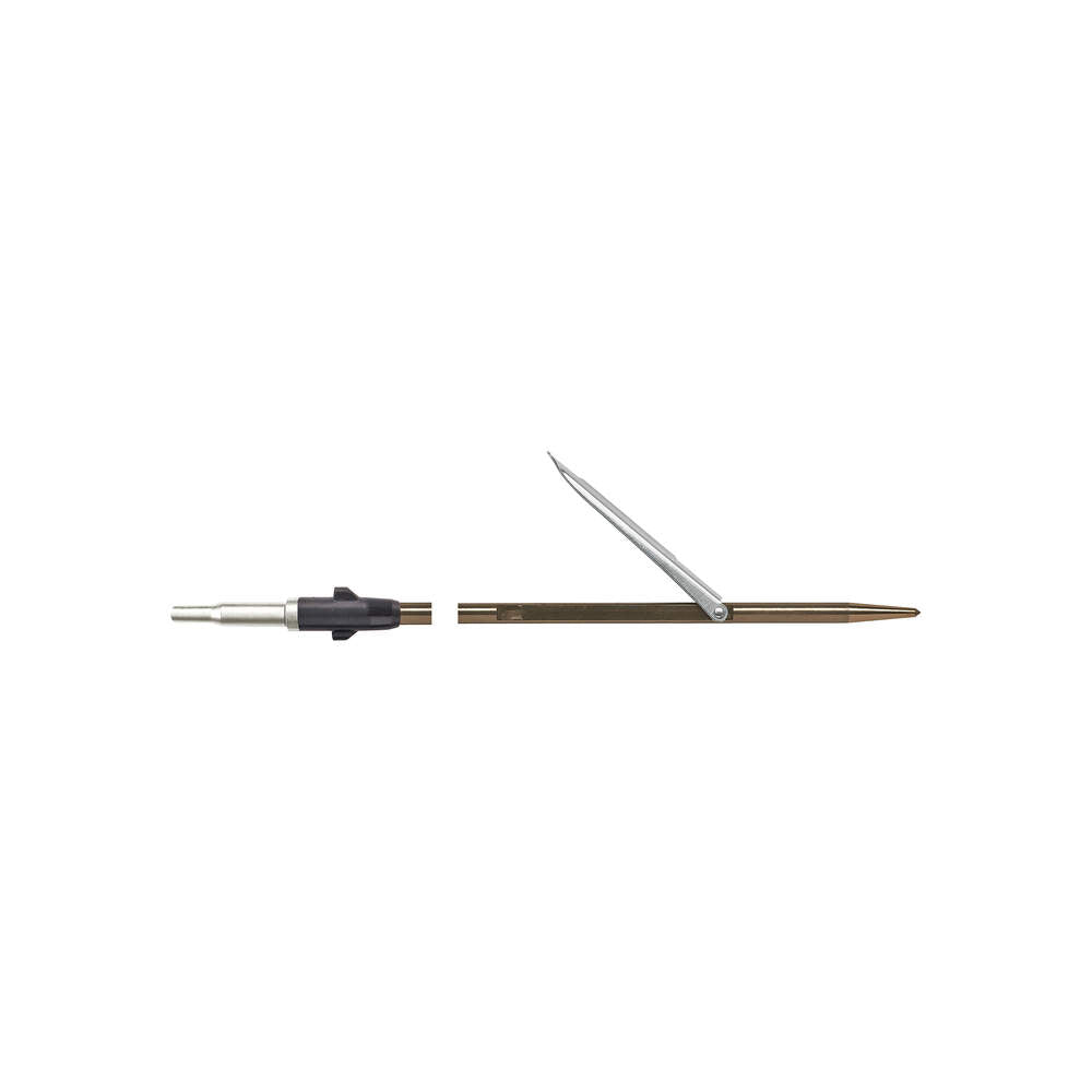 Spear shaft with spearhead, disassembled