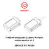 DIVESOFT - Freedom Computer & Liberty Handset Button Service Kit 1
