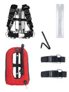Dive Rite - Red Travel Transplate Package